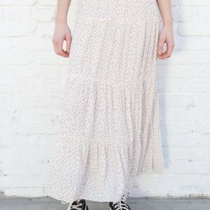 LAST CHANCE Brandy Melville floral Izzy maxi skirt